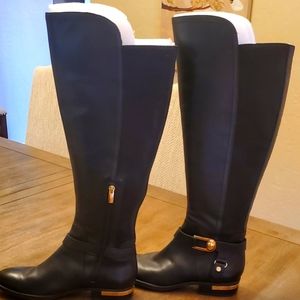 Black Vince Camuto Riding Boots VC-Pearley2 Size 8.5